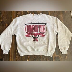 Crimson Tide Tradition Gray Sweater